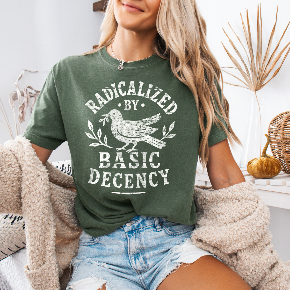 Radicalized By Basic Decency T-shirt