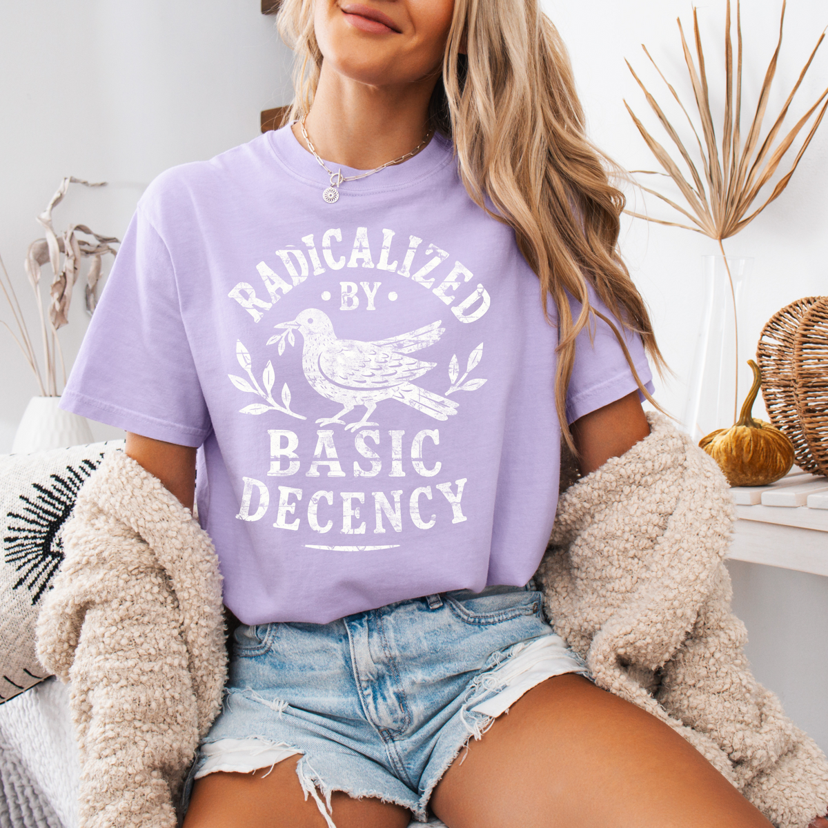 Radicalized By Basic Decency T-shirt