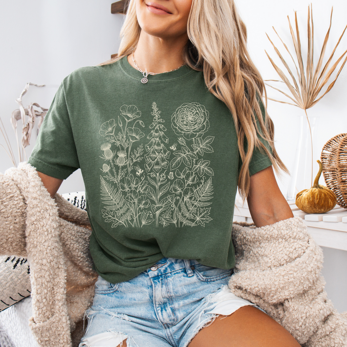 Vintage Flowers Shirt