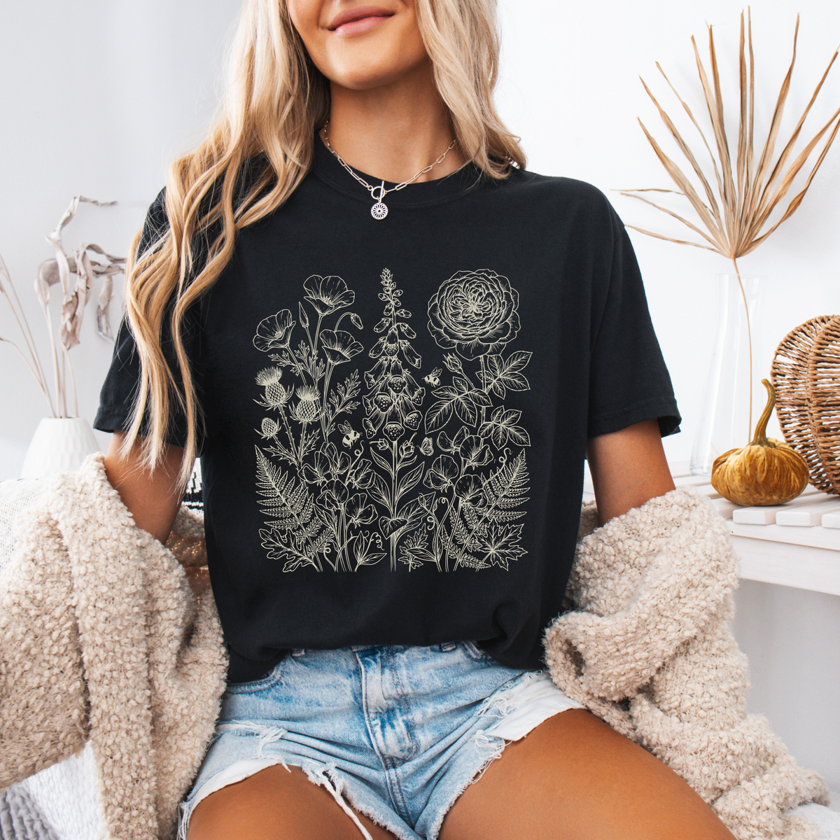 Vintage Flowers Shirt