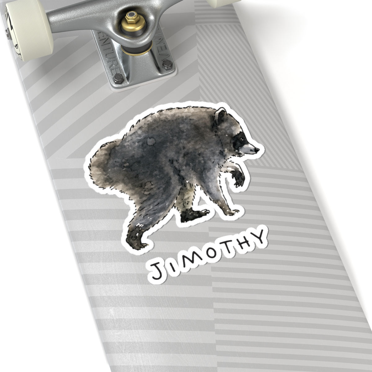 Jimothy Viral Seattle Raccoon Kiss-Cut Sticker