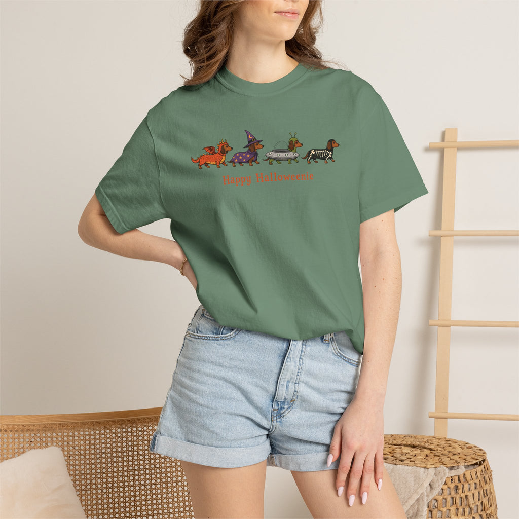 Happy Halloweenie Dachshund Shirt