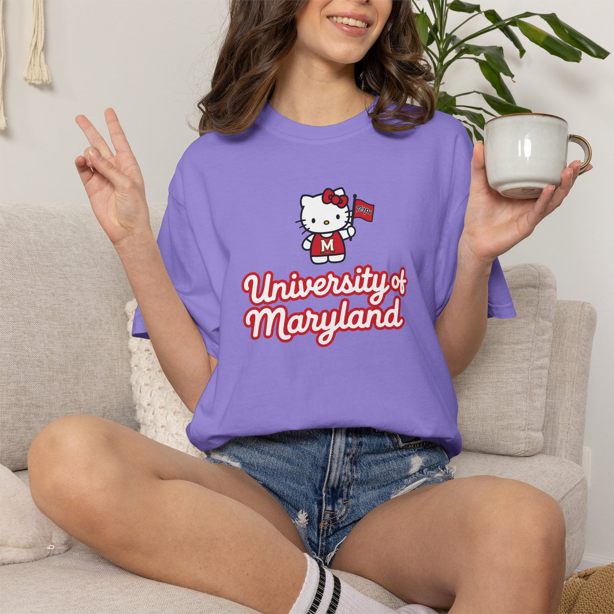 Hello Kitty Terps Shirt