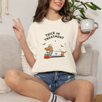 Dachshund "Trick or Treatment" Halloween Shirt