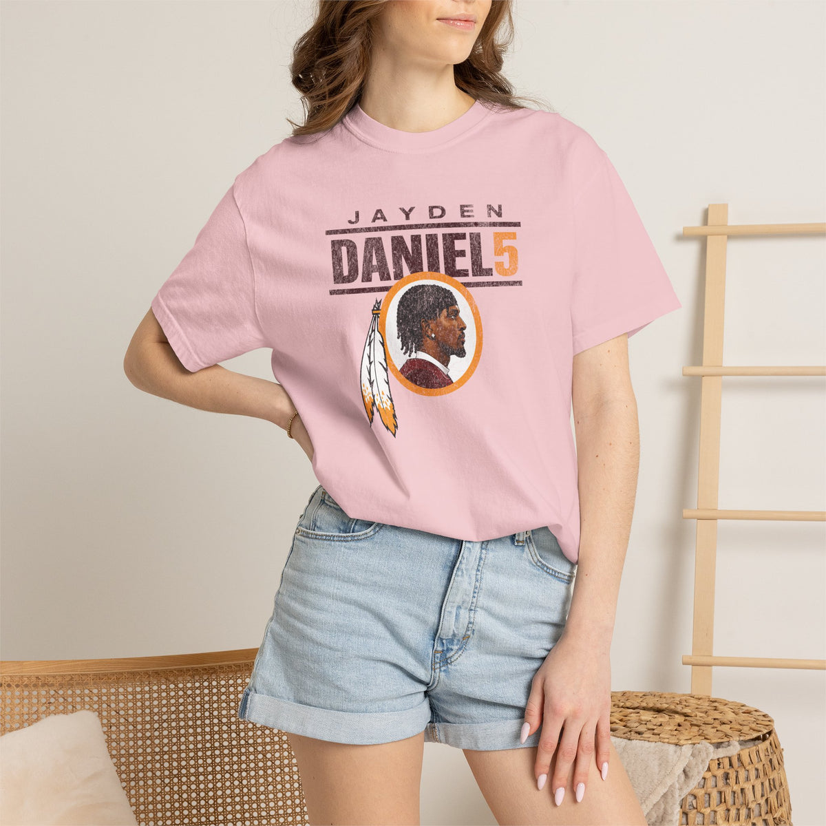 Jayden Daniels Commanders Shirt