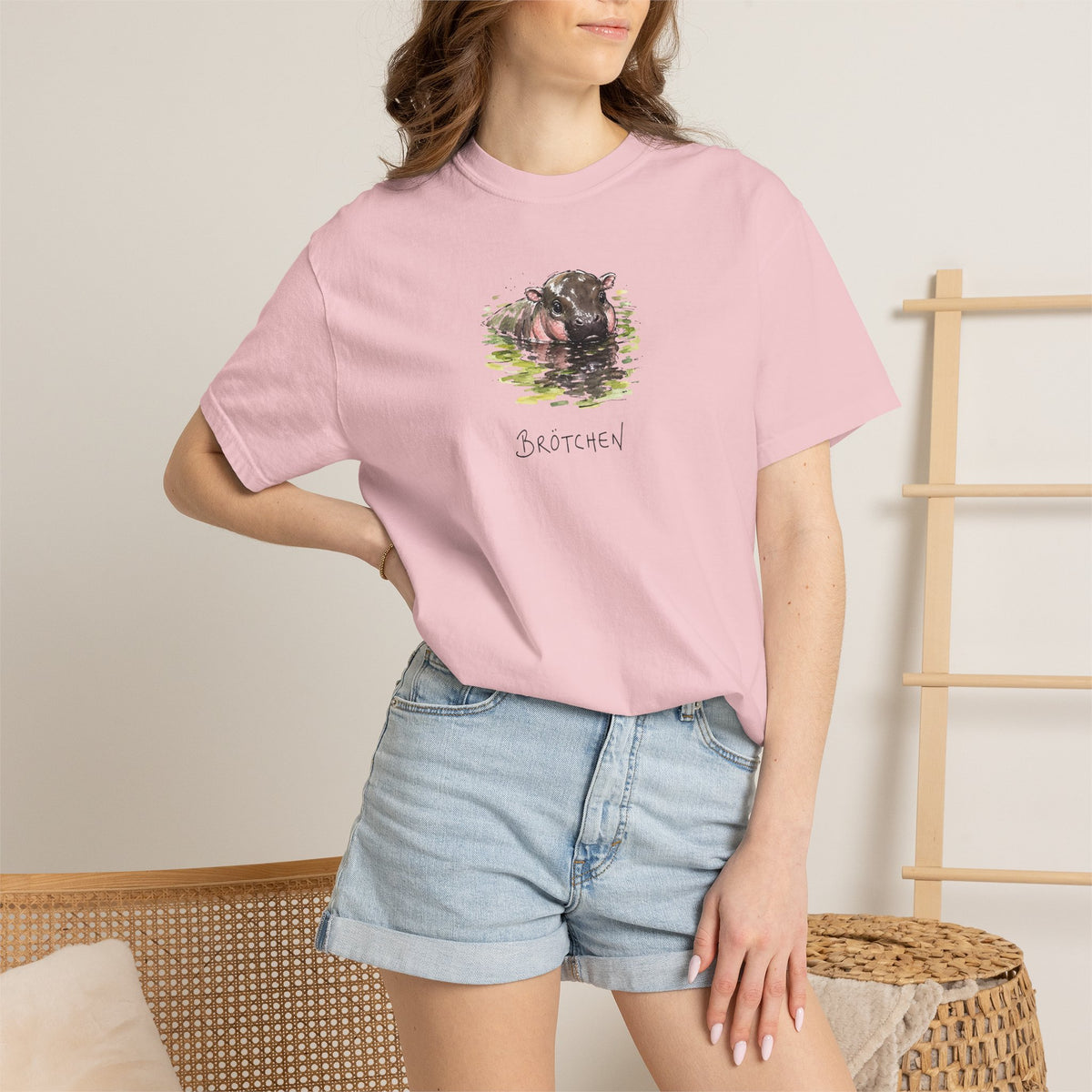 Brötchen Pygmy Baby Hippo Shirt