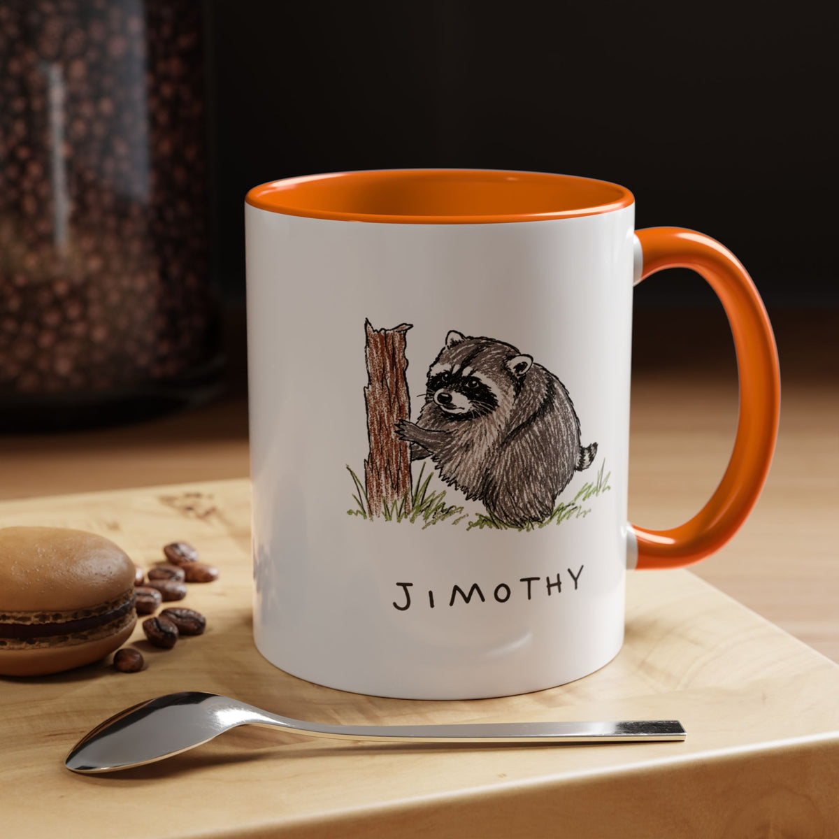 Jimothy Raccoon Viral 11oz Coffee Mug