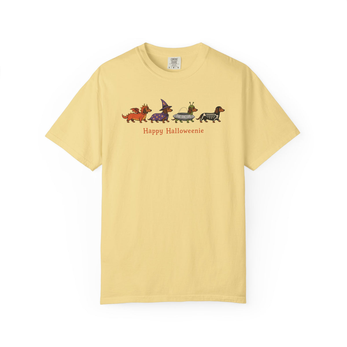 Happy Halloweenie Dachshund Shirt