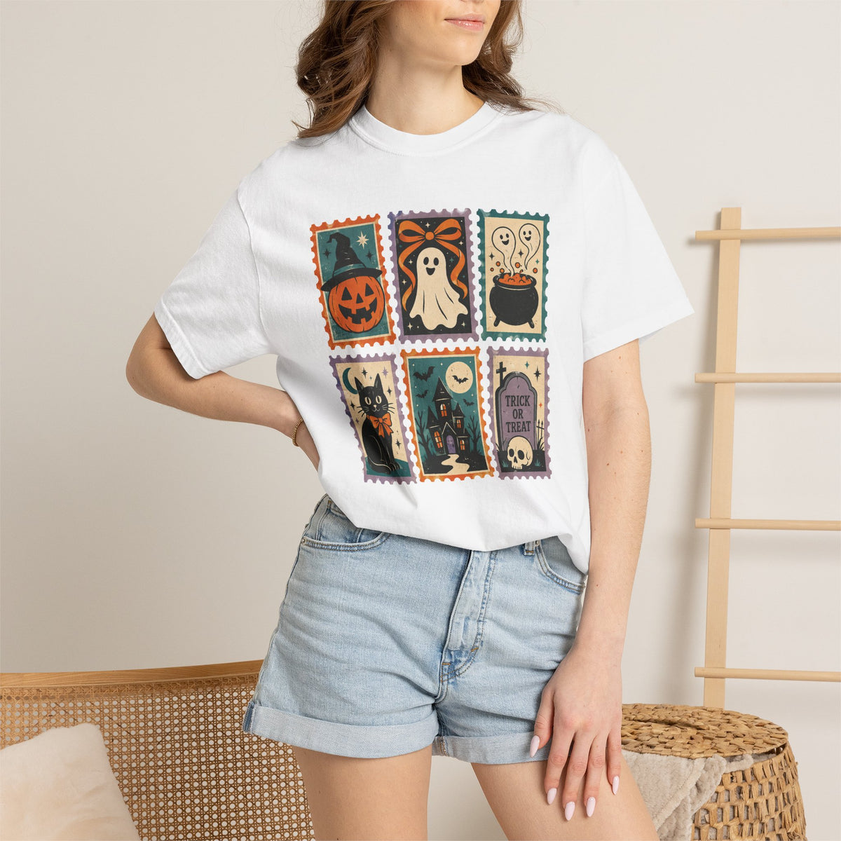 Halloween Stamp Shirt