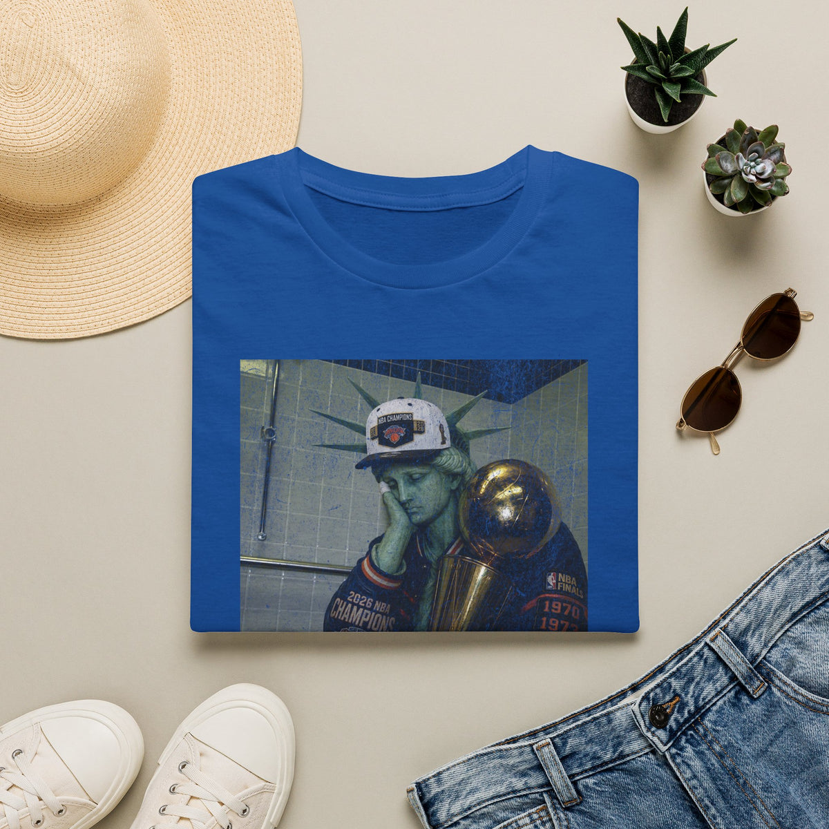 Statue of Liberty Kobe Pose Shirt