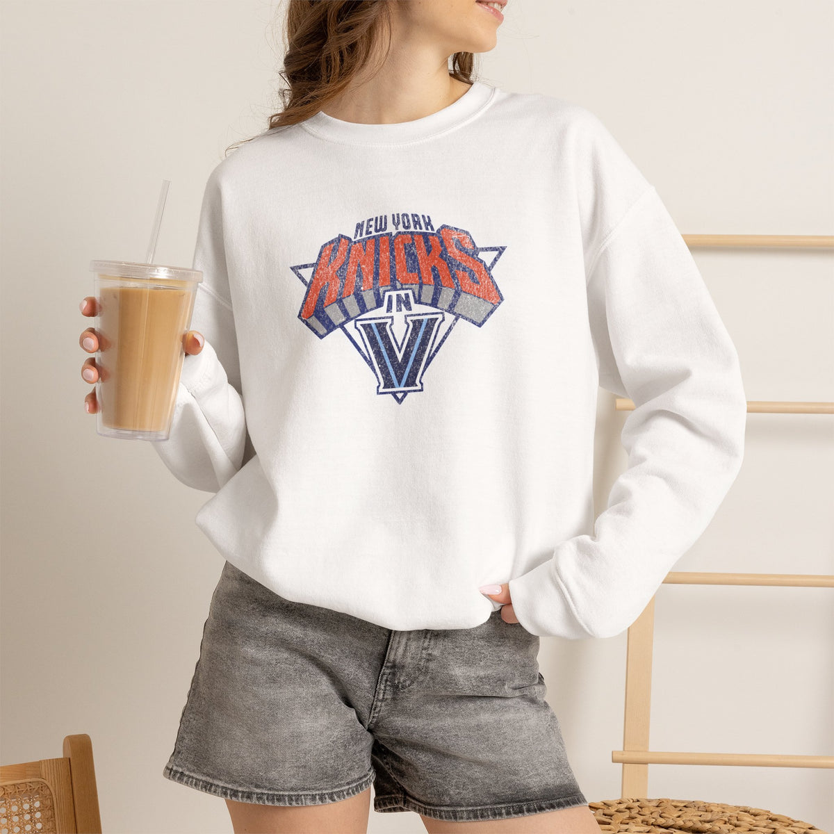 Villanova Knicks in Five Crewneck Sweatshirt