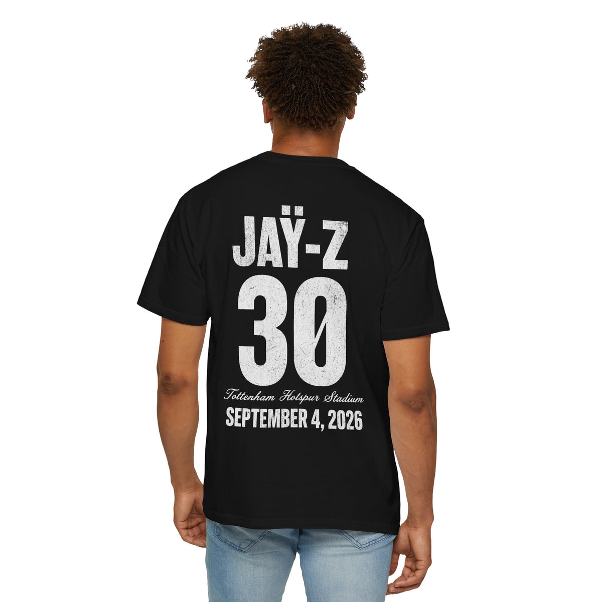 Jay-Z Reasonable Doubt 30th Anniversary Tour London Shirt