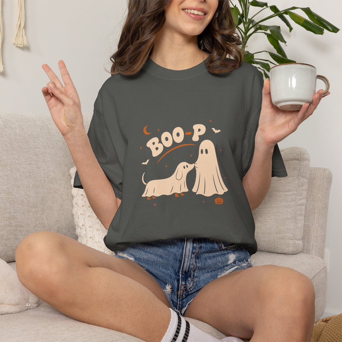 BOO-P Ghost Dog Shirt