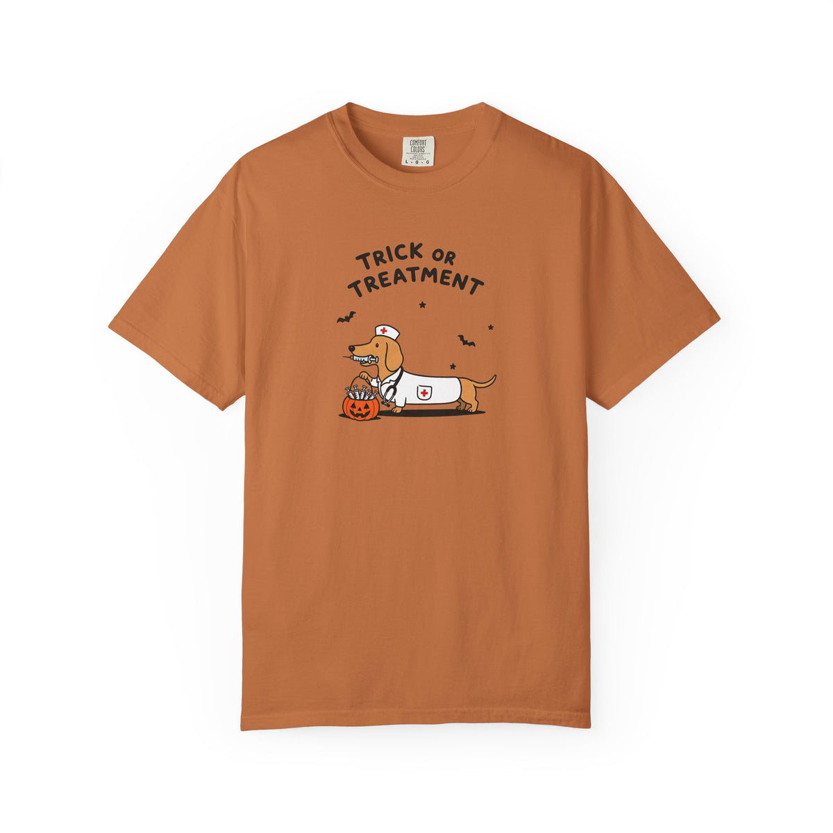 Dachshund "Trick or Treatment" Halloween Shirt