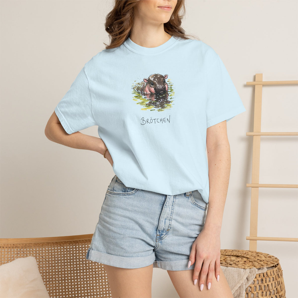 Brötchen Pygmy Baby Hippo Shirt