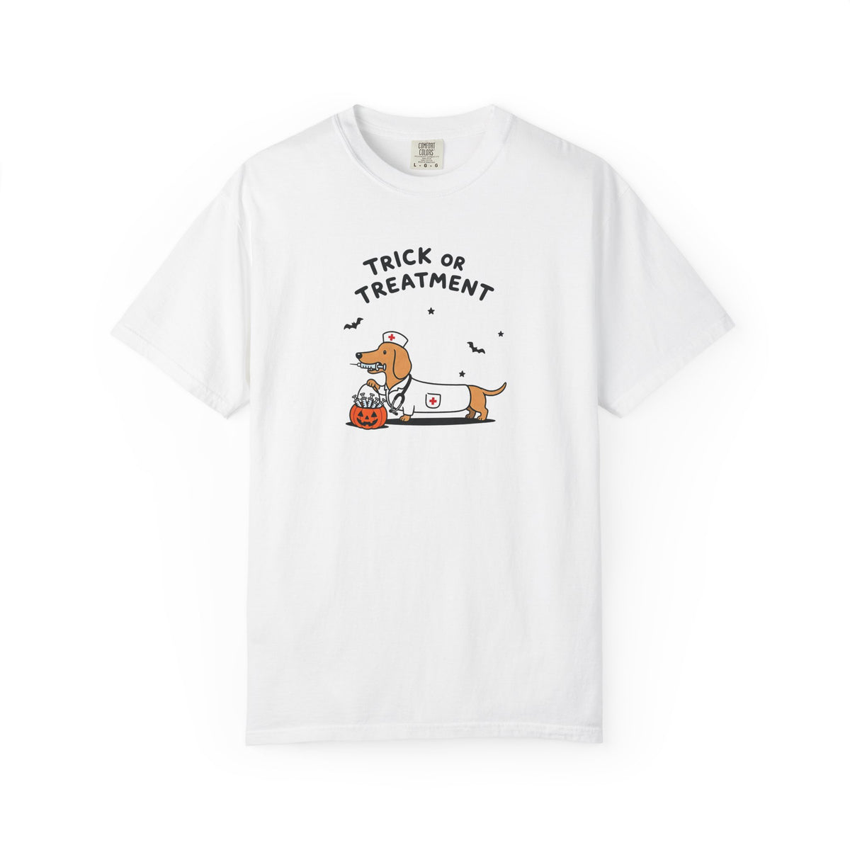 Dachshund "Trick or Treatment" Halloween Shirt