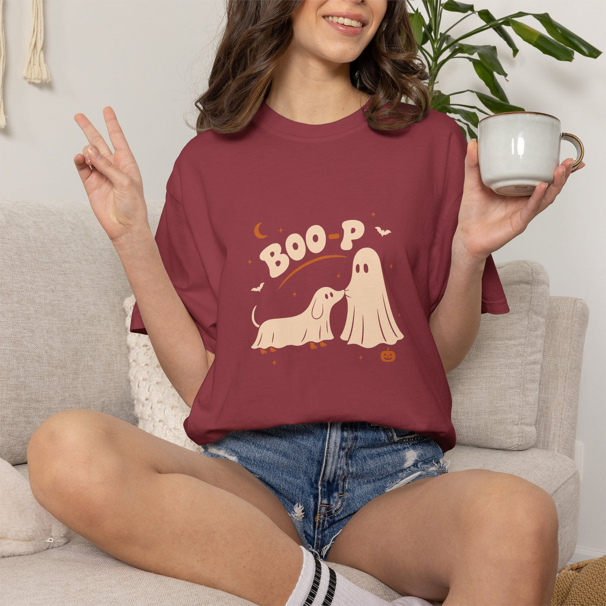 BOO-P Ghost Dog Shirt