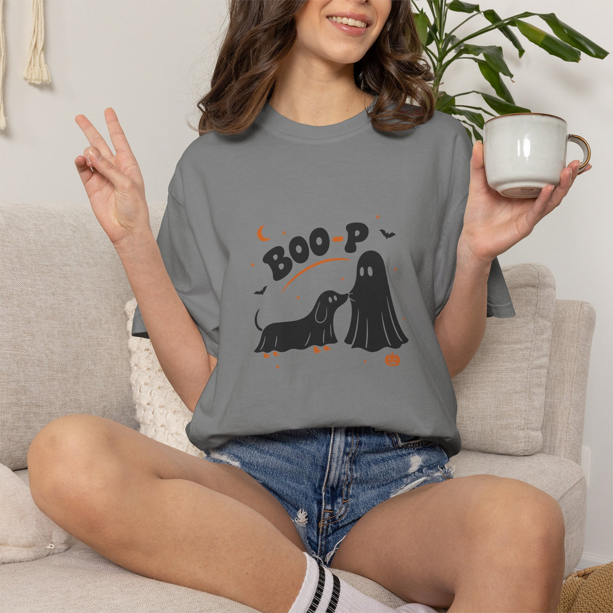 BOO-P Ghost Dog Shirt
