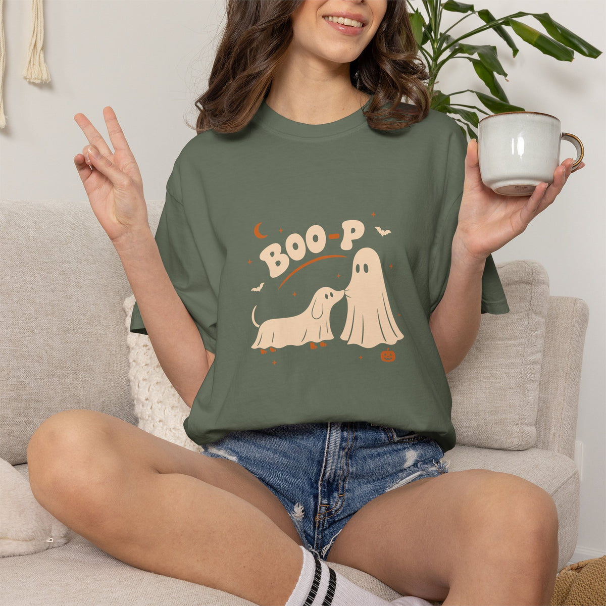 BOO-P Ghost Dog Shirt