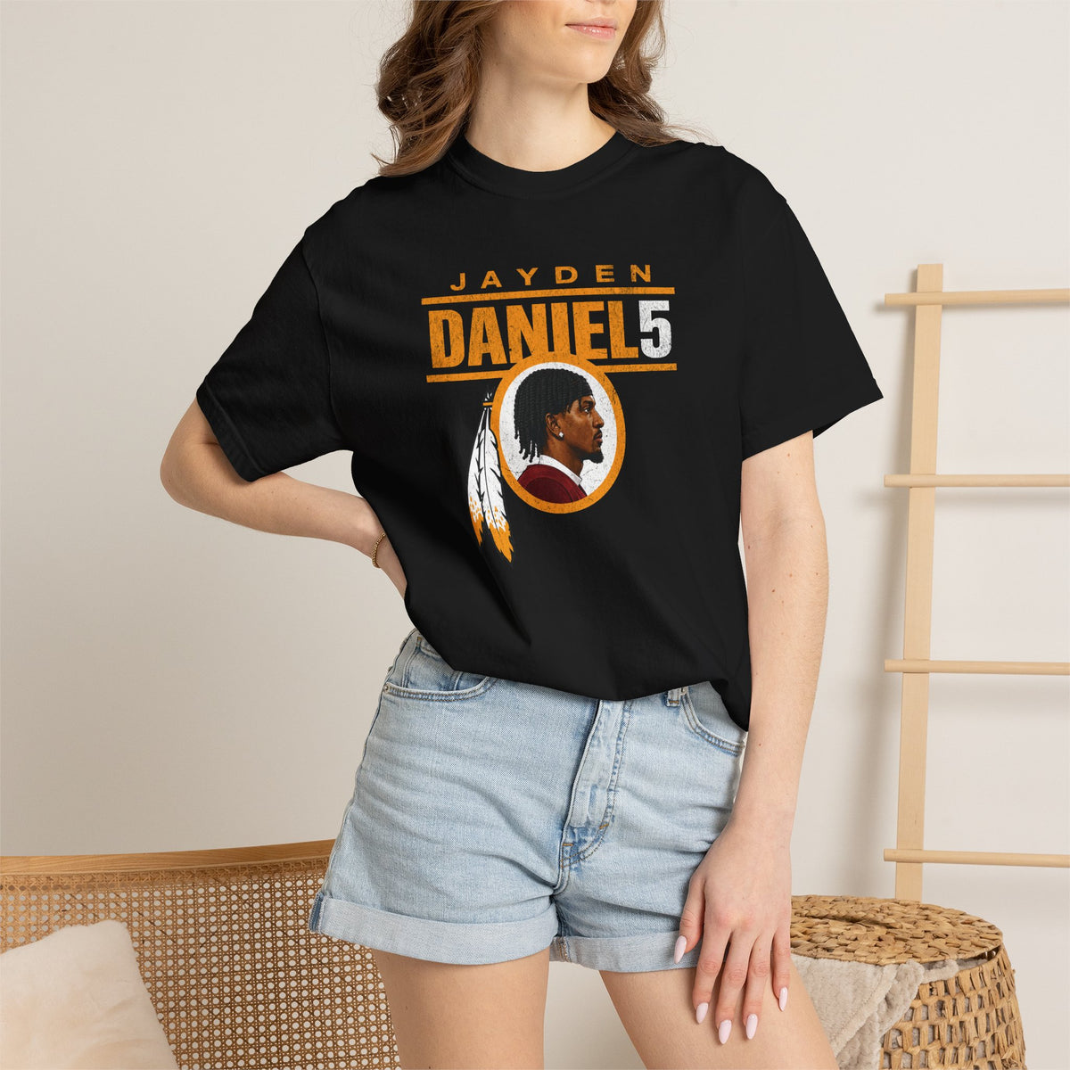 Jayden Daniels Commanders Shirt