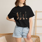 Abbey Road Horror Shirt - Leatherface, Ghostface, Chucky, Pinhead