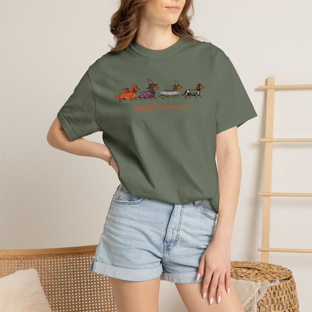 Happy Halloweenie Dachshund Shirt