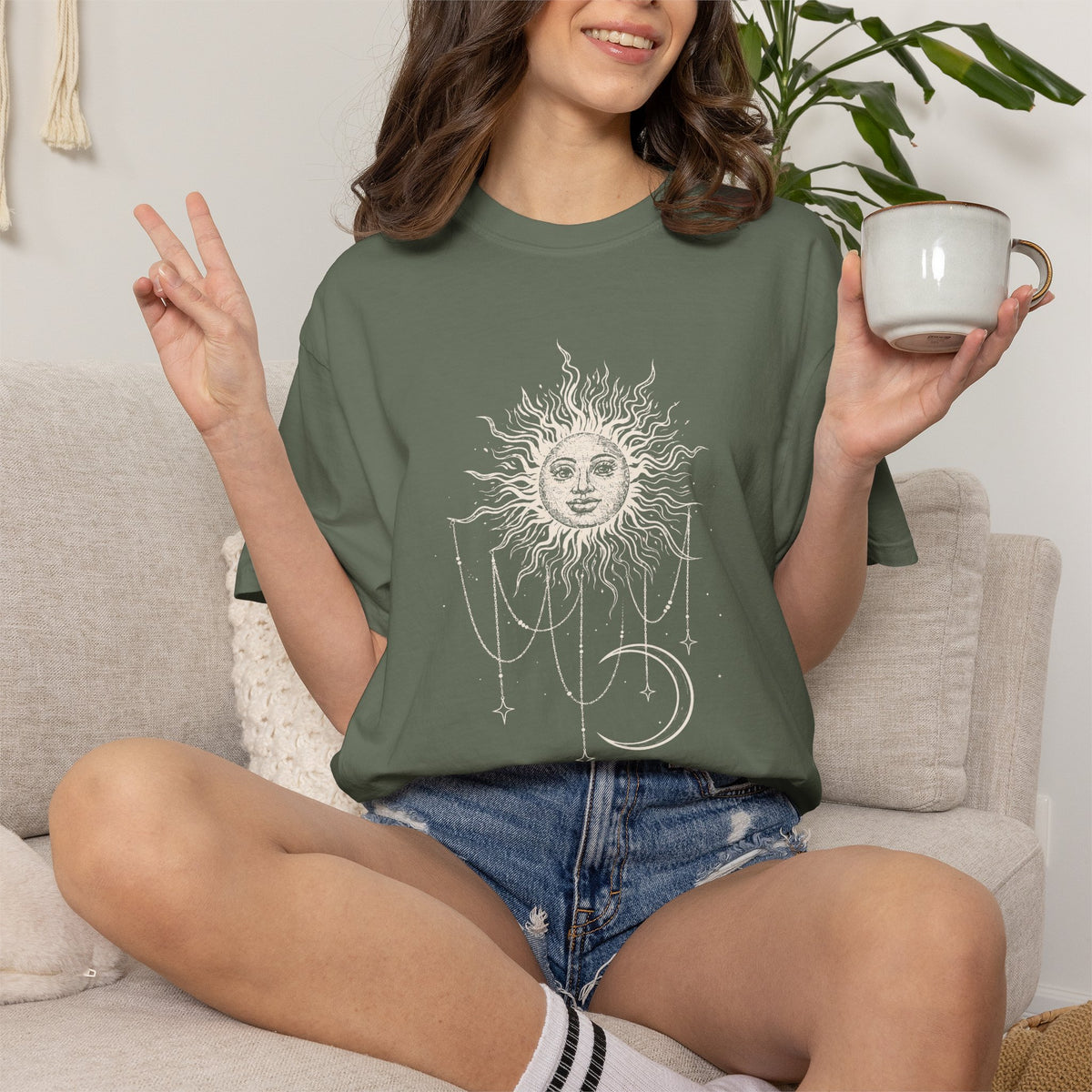 Widow's Bay - Patricia Sun & Moon Bohemian Shirt