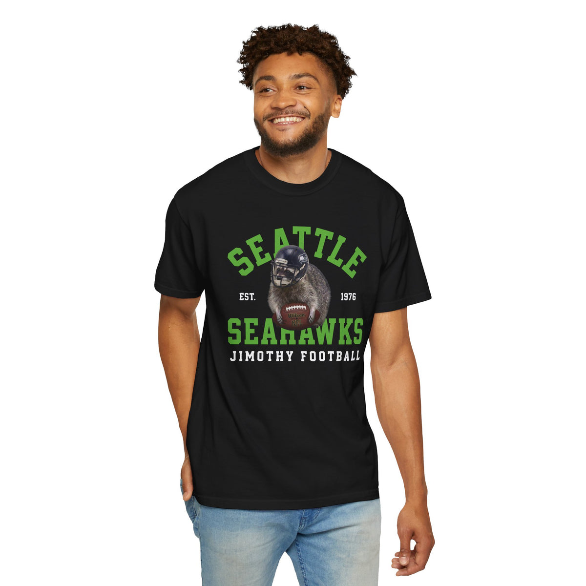Jimothy Seattle Seahawks Football Shirt