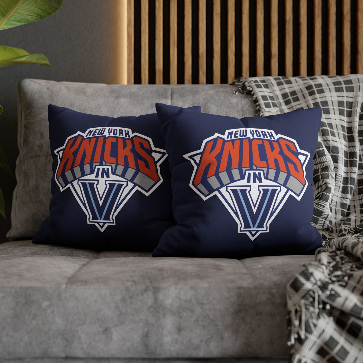 Villanova Knicks in Five Pillowcase
