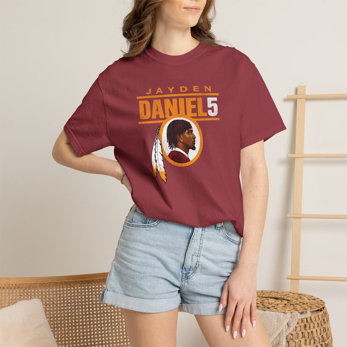 Jayden Daniels Commanders Shirt