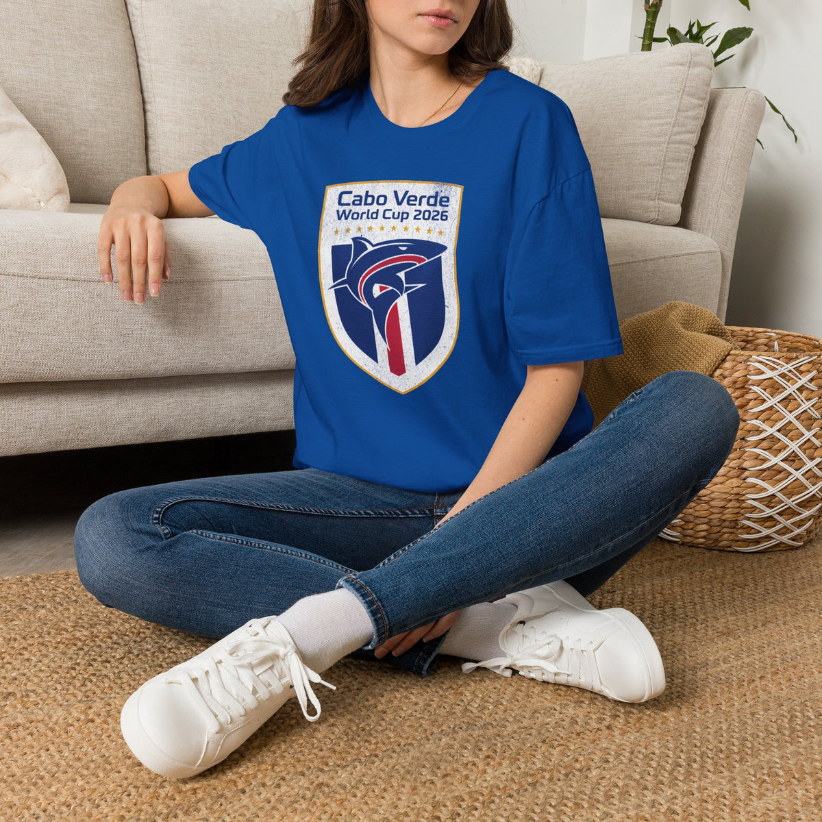 Cabo Verde Crest World Cup 2026 Shirt