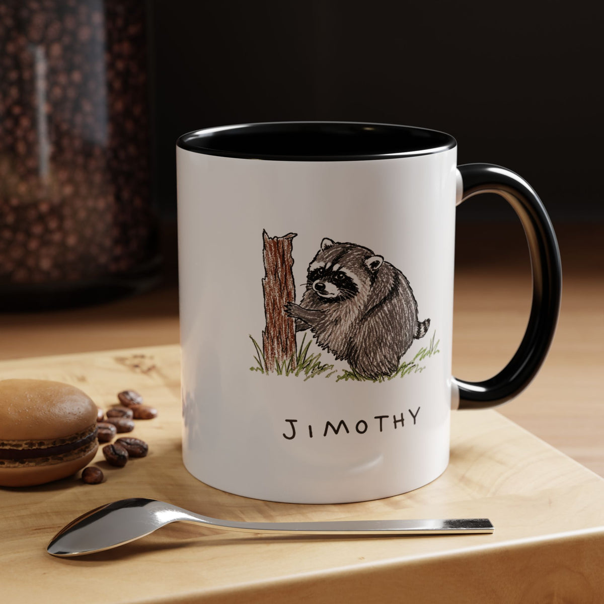 Jimothy Raccoon Viral 11oz Coffee Mug