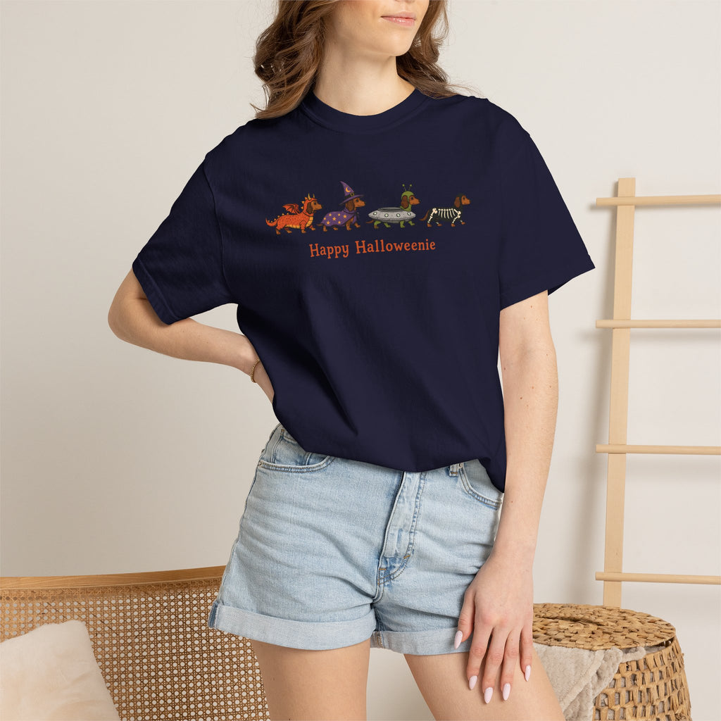 Happy Halloweenie Dachshund Shirt