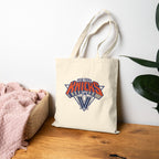 Villanova Knicks in Five Cotton Canvas Tote Bag