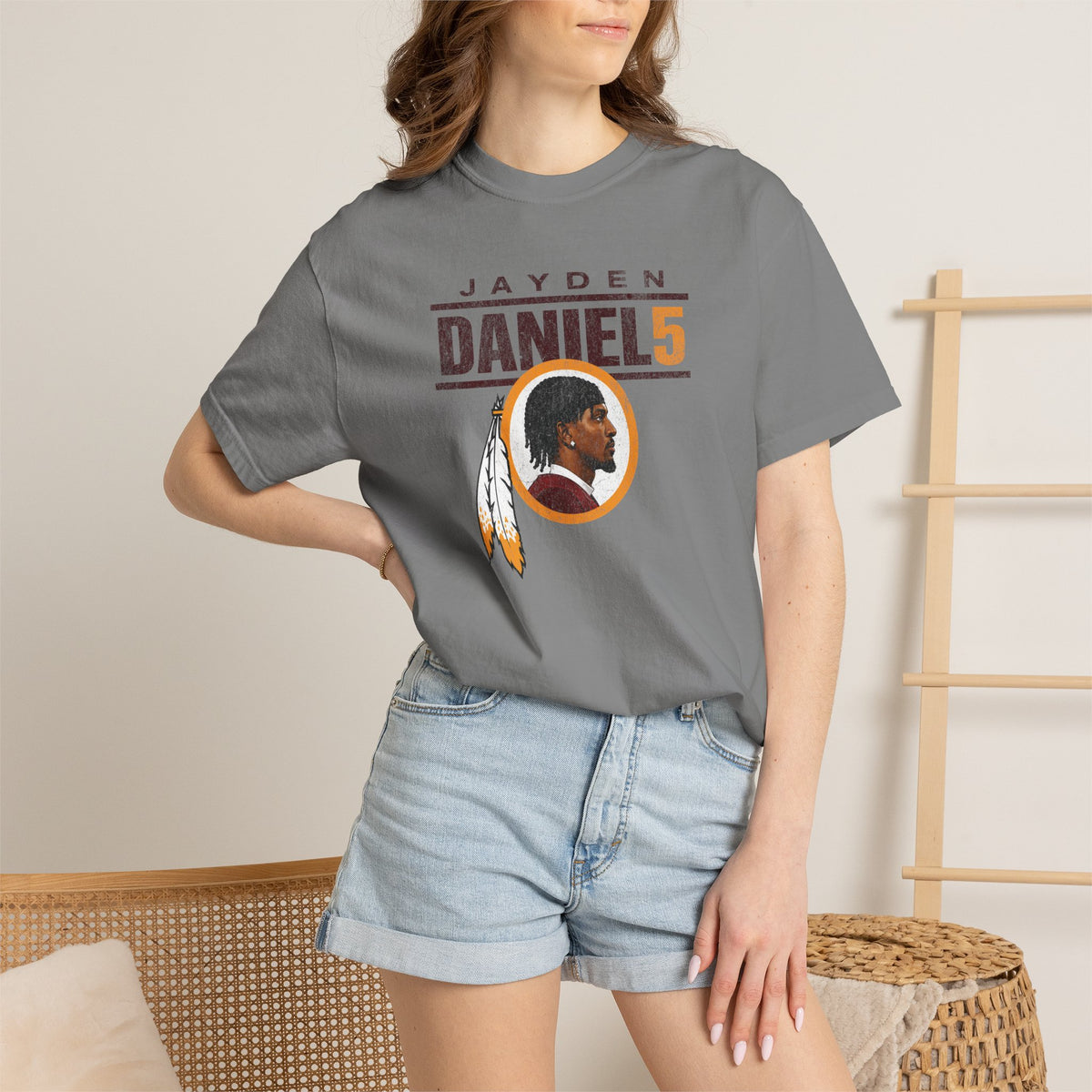 Jayden Daniels Commanders Shirt