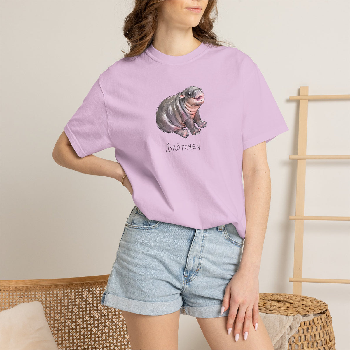 Brötchen Baby Pygmy Hippo Shirt