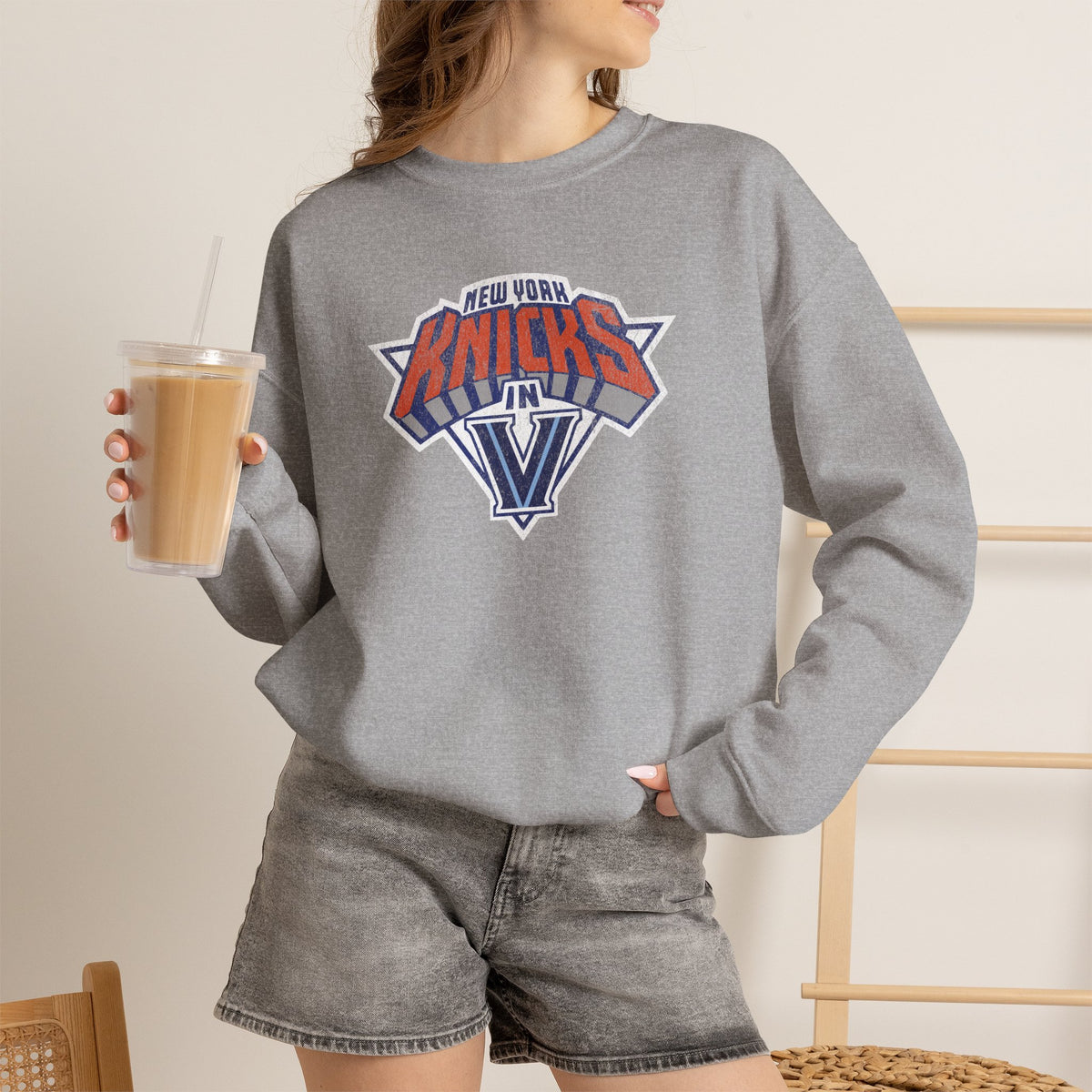 Villanova Knicks in Five Crewneck Sweatshirt