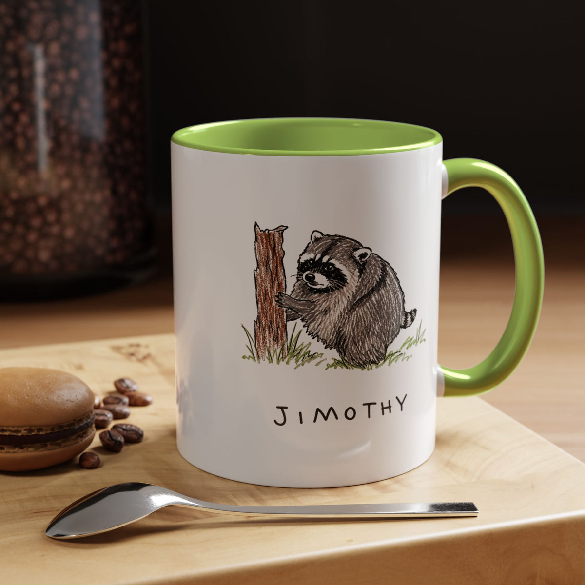 Jimothy Raccoon Viral 11oz Coffee Mug