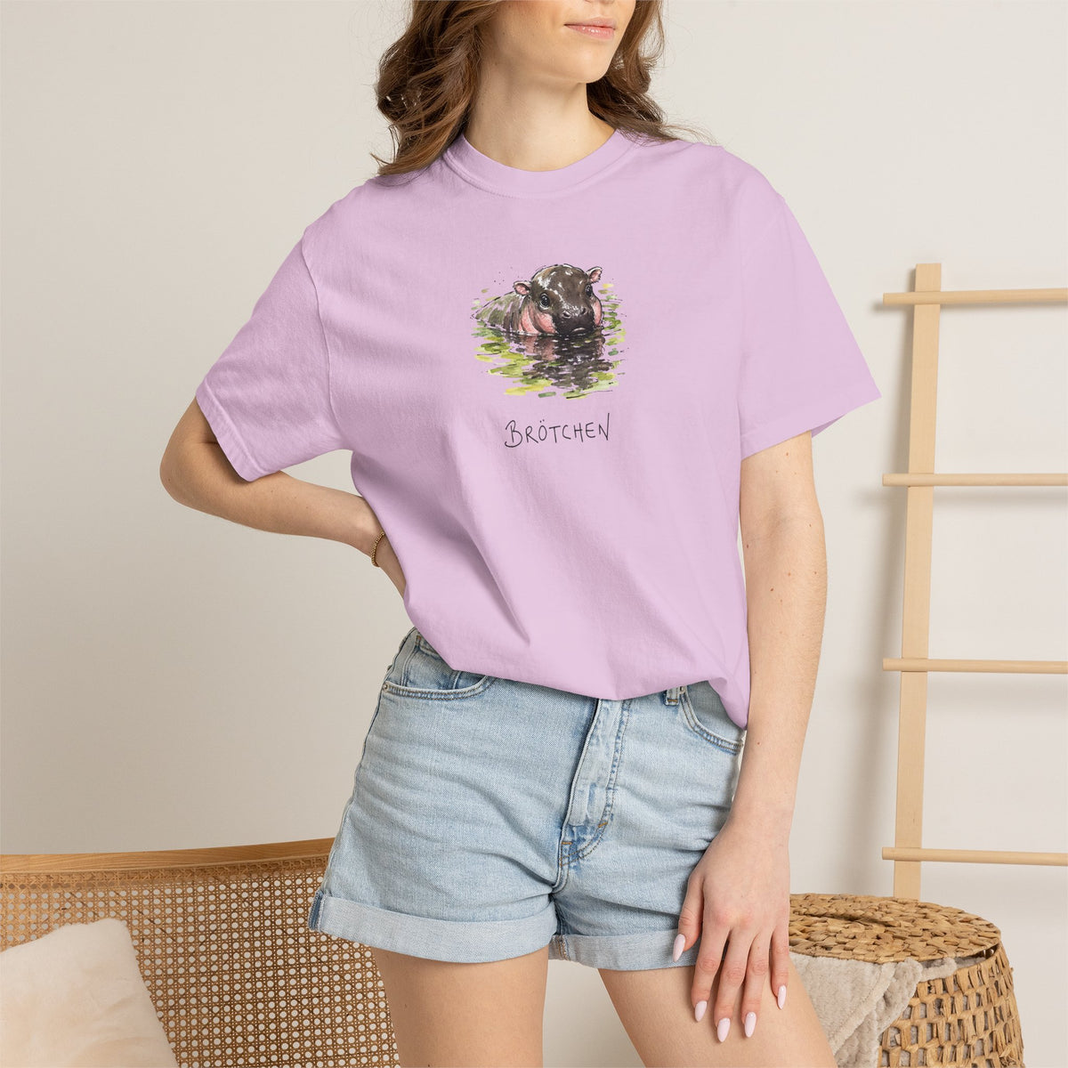 Brötchen Pygmy Baby Hippo Shirt