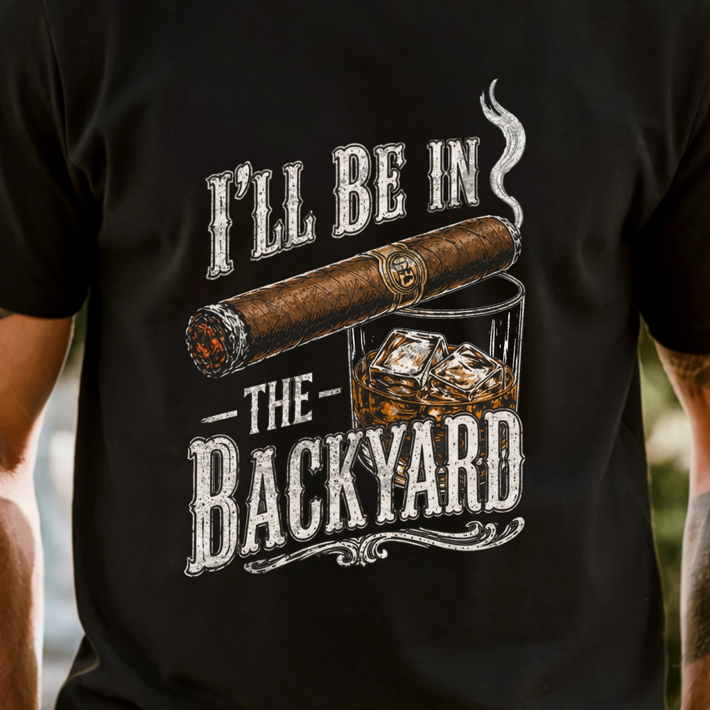 I'll Be in the Backyard T-shirt