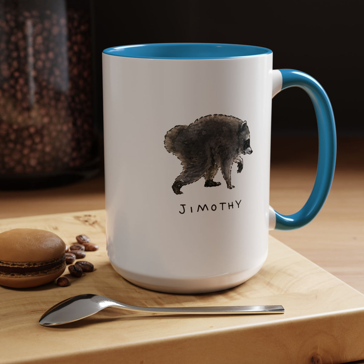 Jimothy Famous Raccoon Coffee Mug
