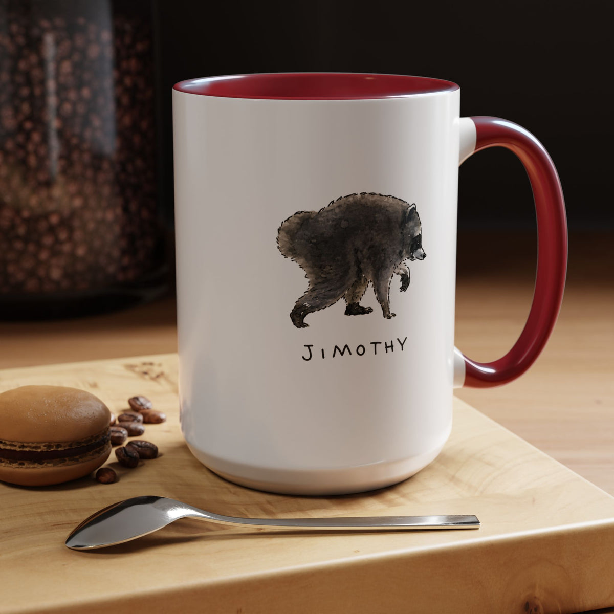 Jimothy Famous Raccoon Coffee Mug