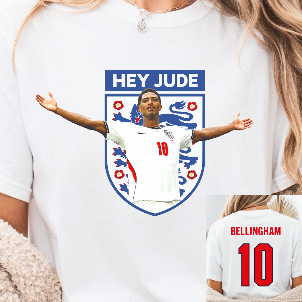 Jude Bellingham "Hey Jude" England Shirt