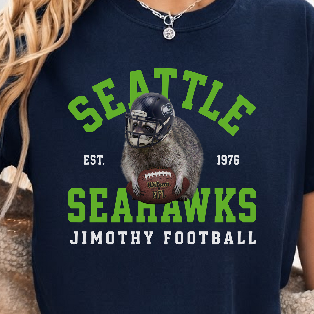 Jimothy Seattle Seahawks Football Shirt