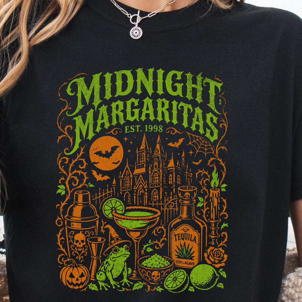 Midnight Margaritas Halloween Shirt