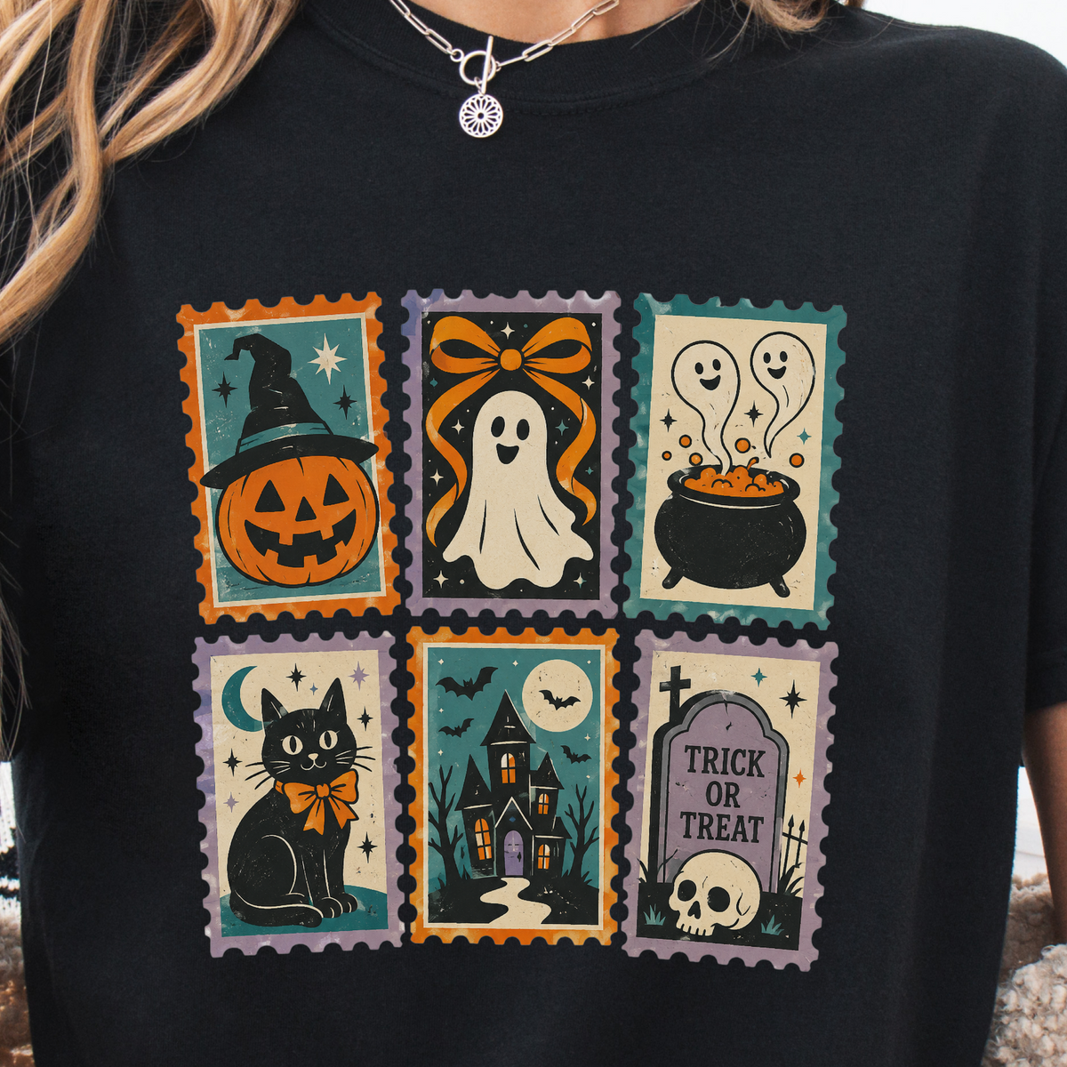 Halloween Stamp Shirt