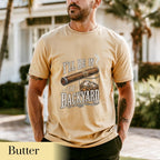 Comfort Colors®I'll Be in the Backyard T-shirt,Funny Cigar Whiskey Tee,Father's Day Gift,Men's Backyard BBQ Shirt,Whiskey & Cigar Lover Gift
