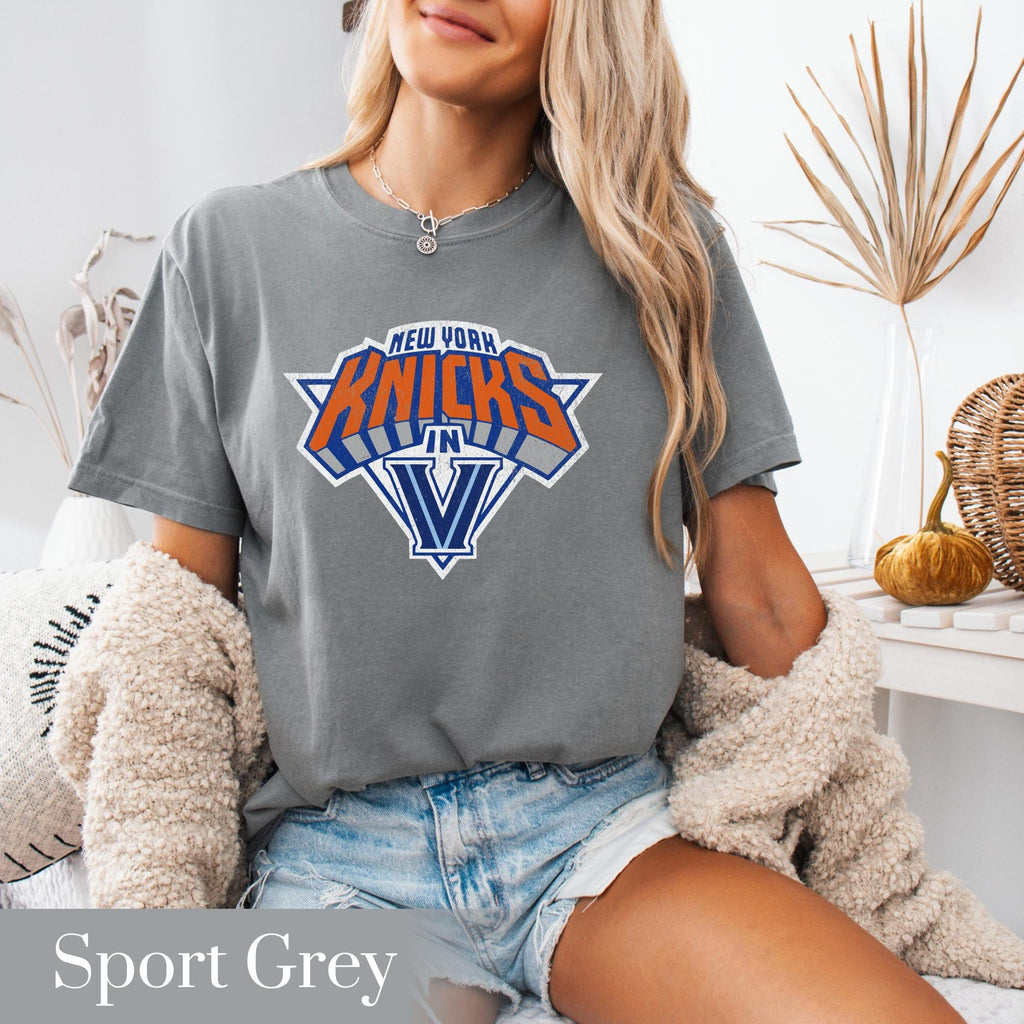 Knicks in Five Shirt, Villanova Knicks Tee, Nova Knicks Shirt, Knicks NBA Champions 2026 Shirt, Knicks in V Shirt, New York City Basketball